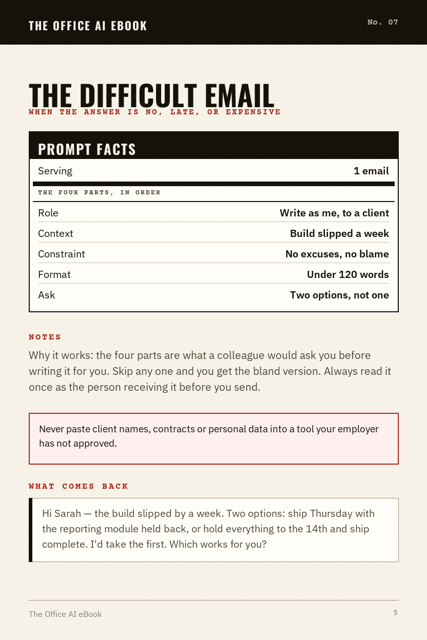 A sample page from the eBook